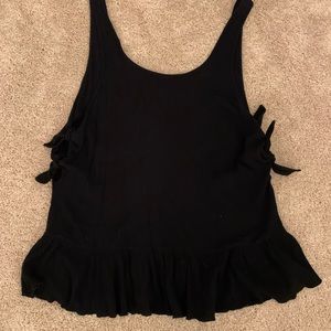 Black beach cover up